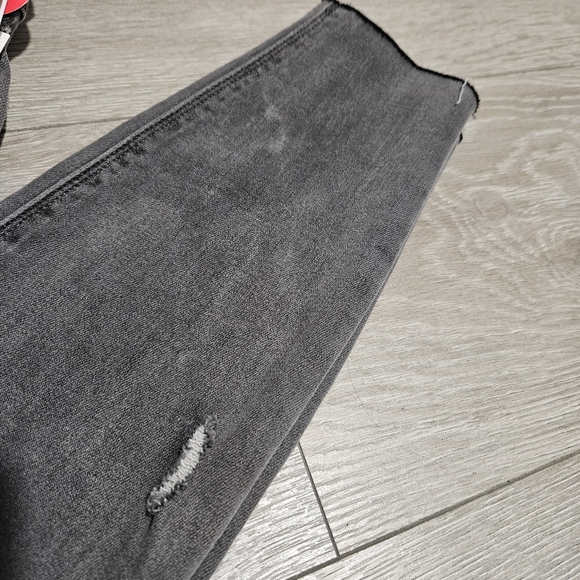 SPANX NWT Distressed Skinny Jeans Vintage Grey Size XS - Picture 6 of 12